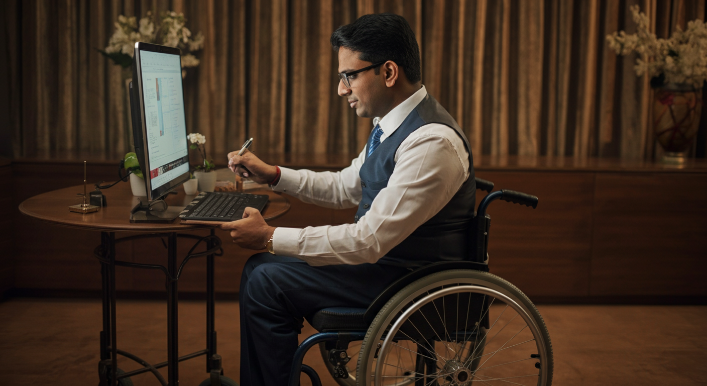 How a Wheelchair User Became One of India's Top Corporate Lawyers